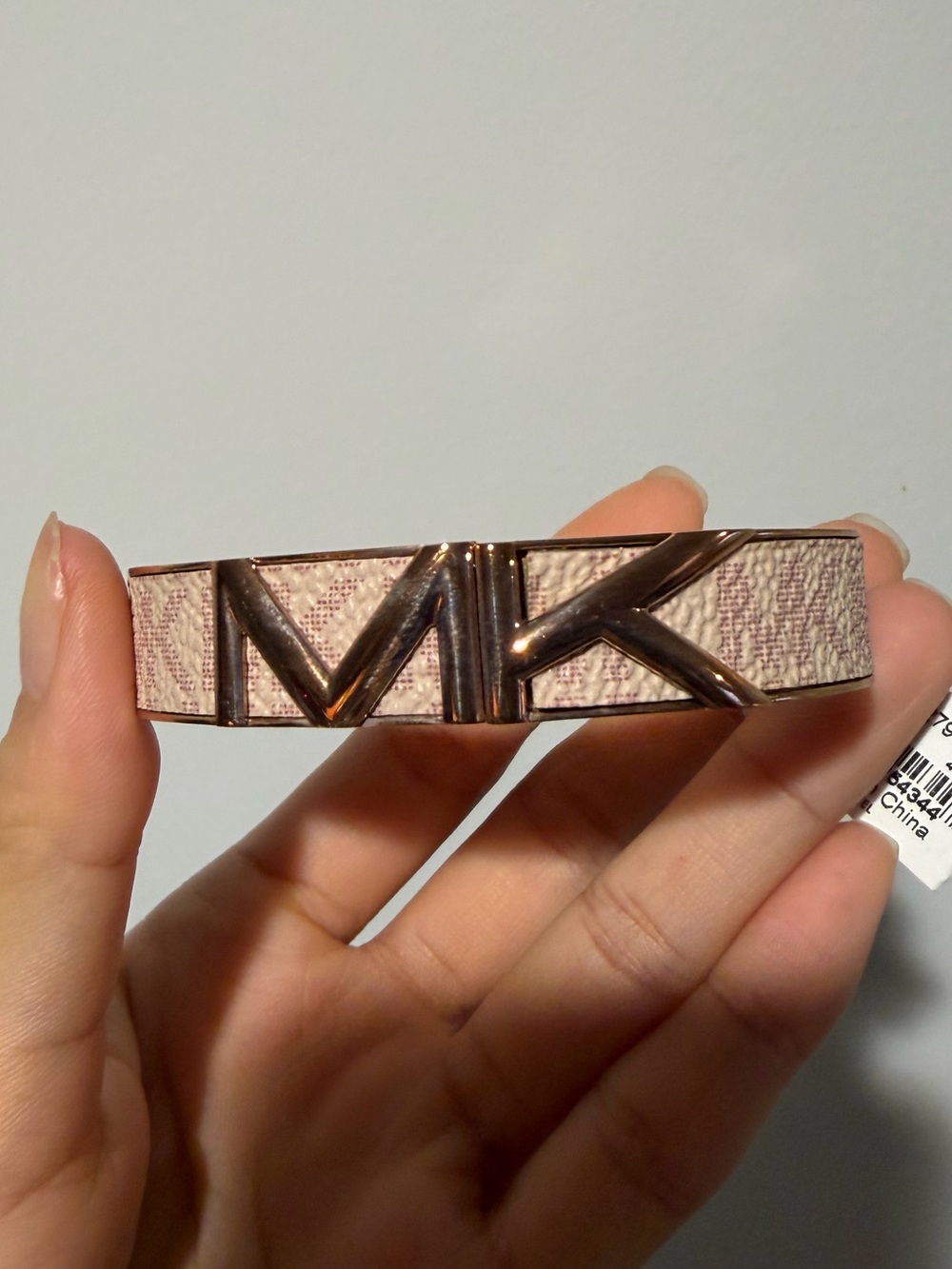 Michael Kors Bangle in Pink & Gold